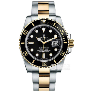 VS廠勞力士40m間金黑水鬼丹東3135機