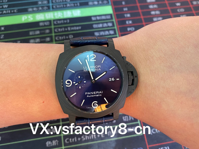 VS廠沛納海pam1664碳纖維材質復刻版還原相似怎么樣