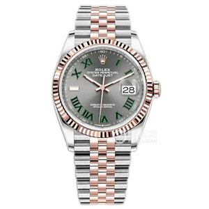 VS廠勞力士36m間玫瑰金綠蘿日志丹東3235機(jī)