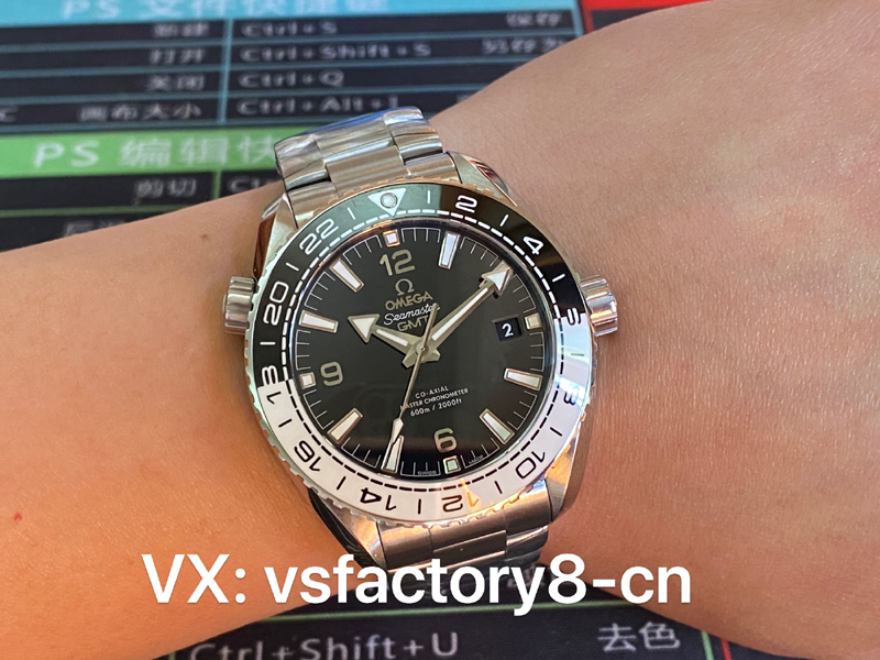 VS廠歐米茄太極黑白圈海馬600米復刻版工藝品質評測