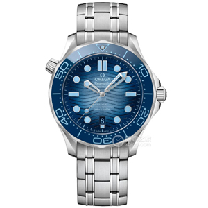 VS廠歐米茄漸變冰藍(lán)海馬300米復(fù)刻版42m