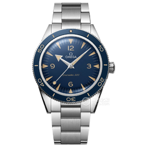 VS廠歐米茄藍(lán)面幽靈黨海馬300米復(fù)刻表41m