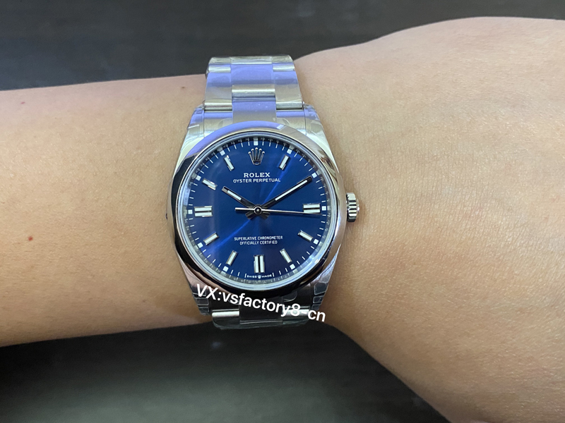 勞力士36m藍面蠔式恒動復刻腕表工藝細節做工是最頂級嗎