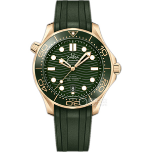 VS廠歐米茄綠金海馬300米復刻版8801機42m