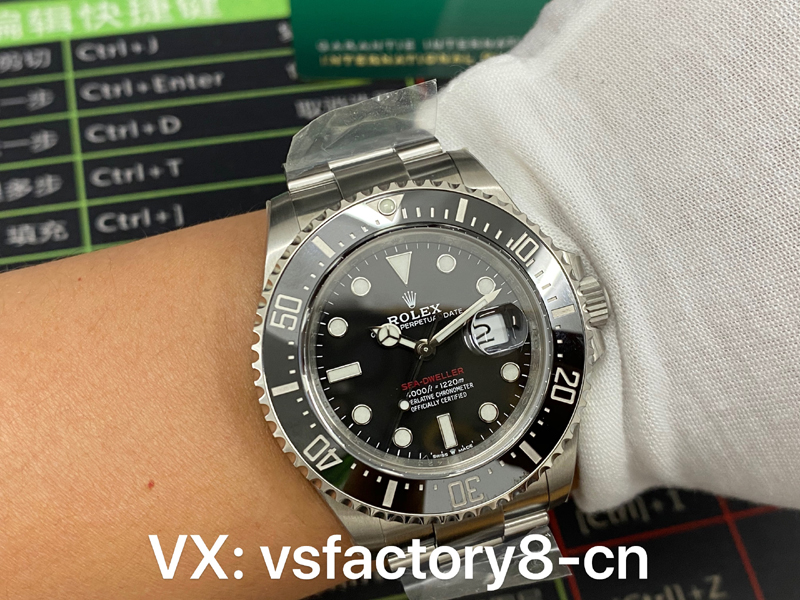 VS工廠(chǎng)勞力士單紅鬼王復(fù)刻版丹東3235機(jī)還原品控怎么樣