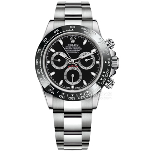 VS廠勞力士40m迪通拿黑陶迪丹東4130機(jī)復(fù)刻表