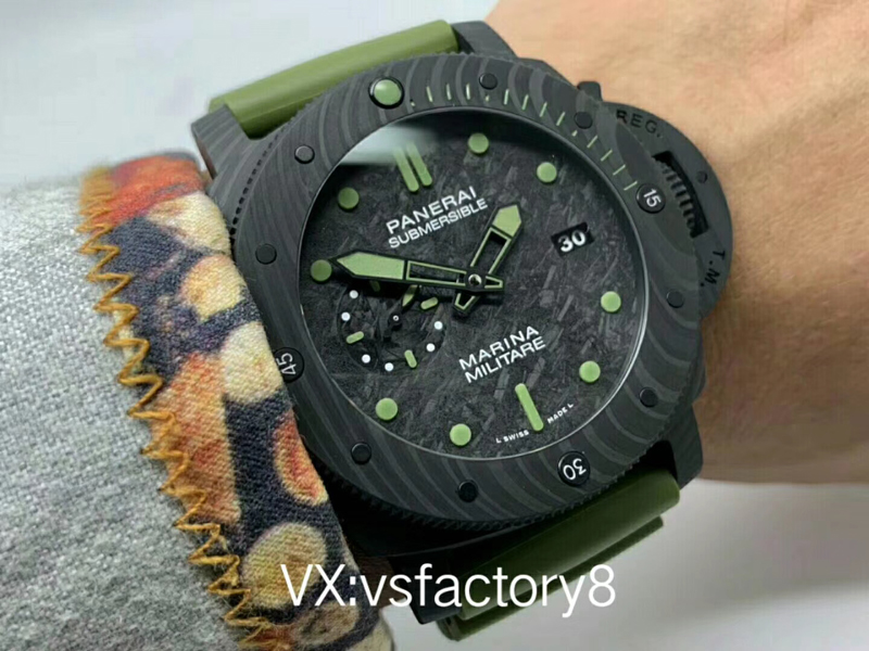 VS廠碳纖維沛納海pam961潛行系列復刻表工藝細節做工是天花板級別嗎