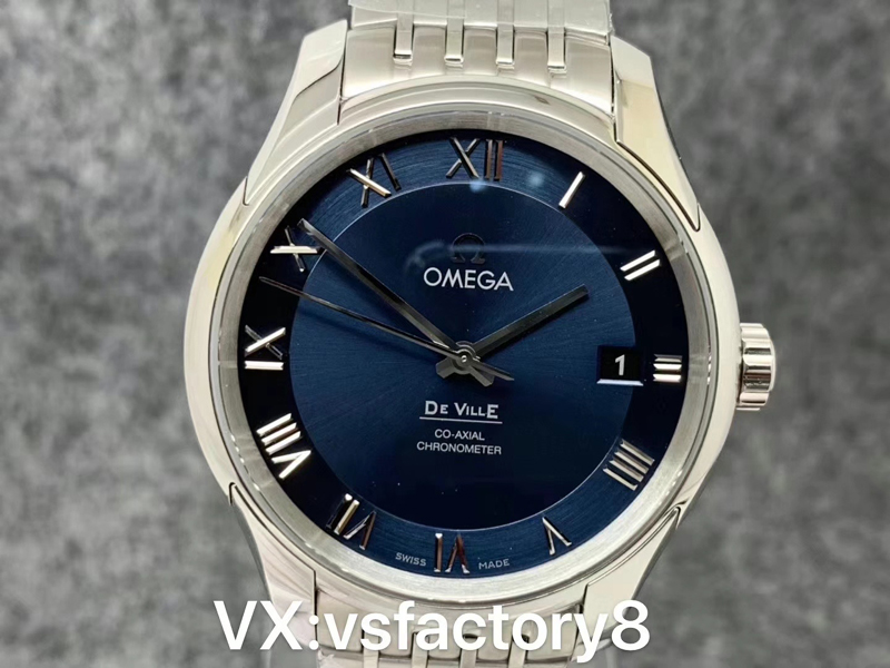 歐米茄羅馬藍面蝶飛丹東8500機芯復刻細節(jié)做工是最高版本嗎