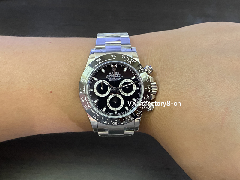 勞力士迪通拿黑陶迪丹東4130復刻表細節做工復刻還原深度分析