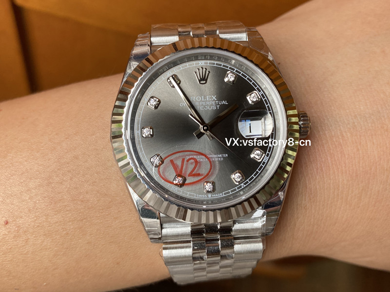勞力士41m灰鉆日志復刻表V2版丹東3235機細節做工是最高版嗎