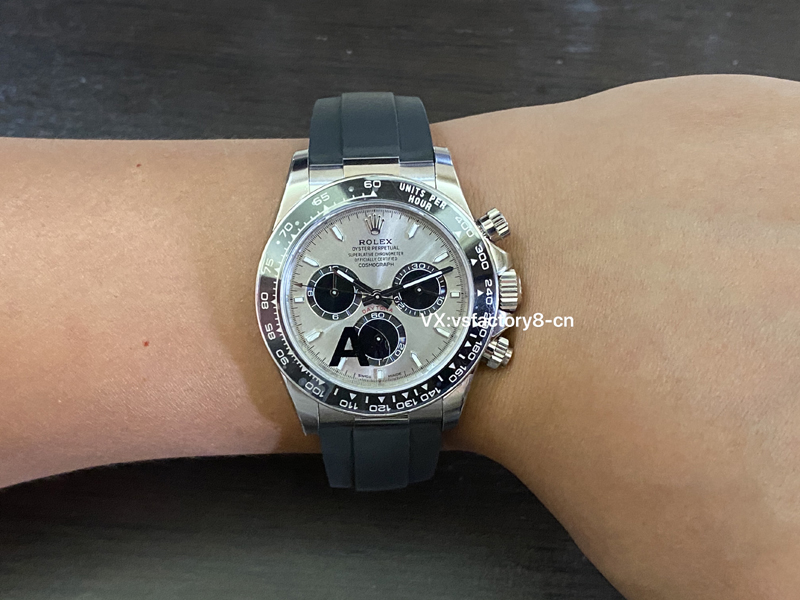 勞力士水泥灰迪通拿丹東4131機芯V2配重版做工細節還原如何