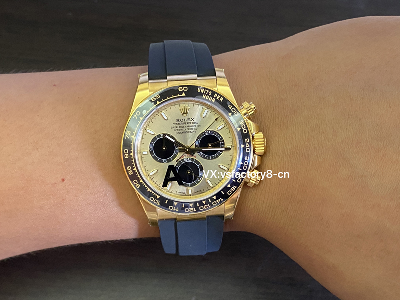 勞力士40m迪通拿余文樂丹東4131機復刻表V2配重版外觀細節做工品質深度分析